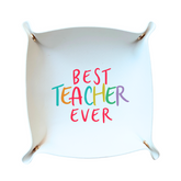 Best Teacher Ever Trinket Tray | Case of 3 ($9/ea)