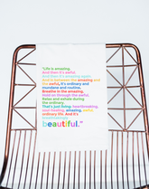 Life is Amazing Flour Sack Towel