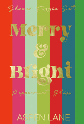 Merry & Bright Shower Fizzie Set | CASE OF 6 ($10/ea)