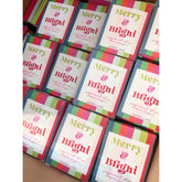 Merry & Bright Shower Fizzie | Single Box CASE OF 12 ($3.50/ea)